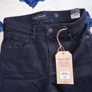 Lucky Brand Bridgette ankle, skinny Jeans in black